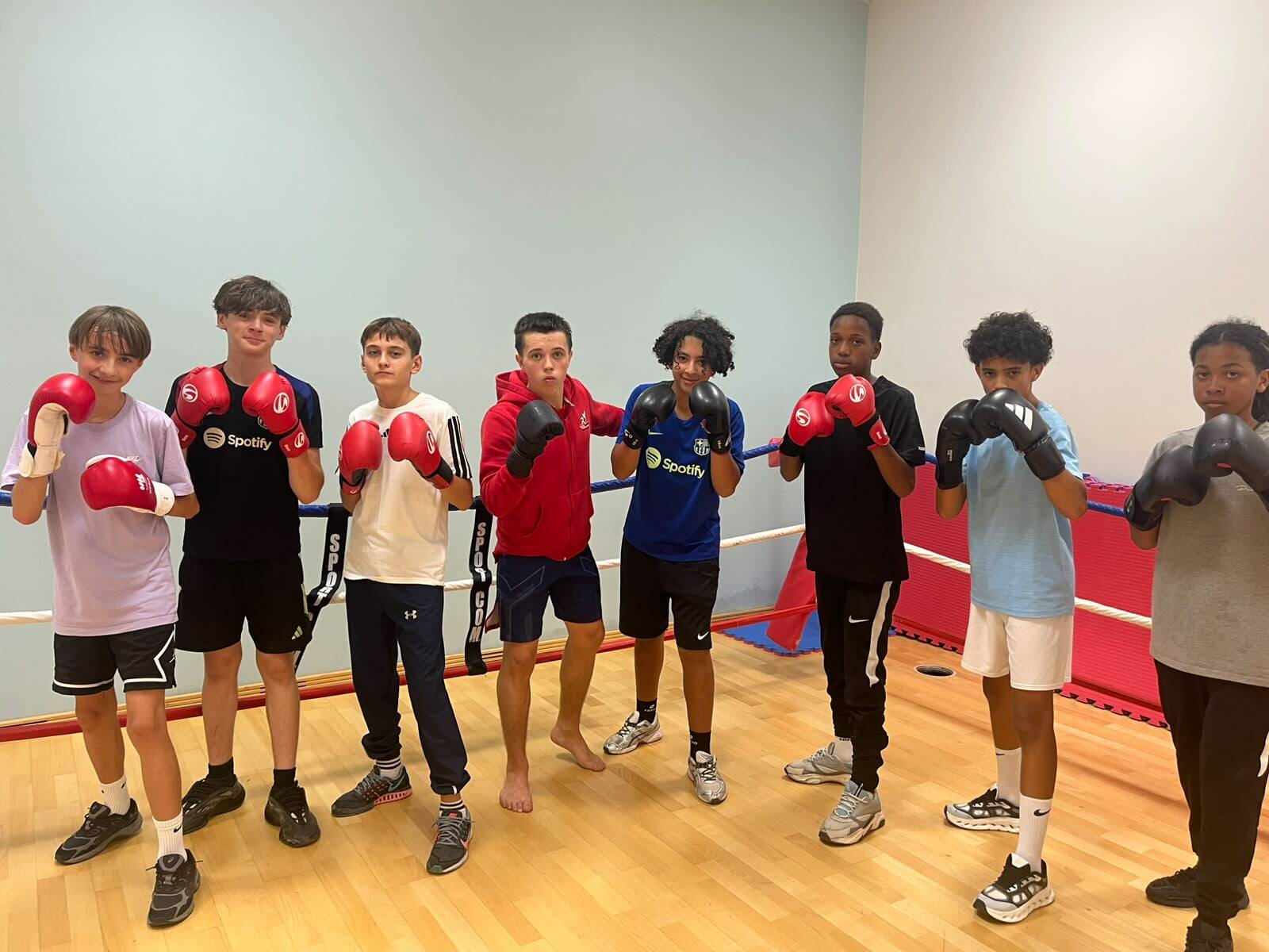 Cours de boxe pieds/points  jeunes light/semi contact