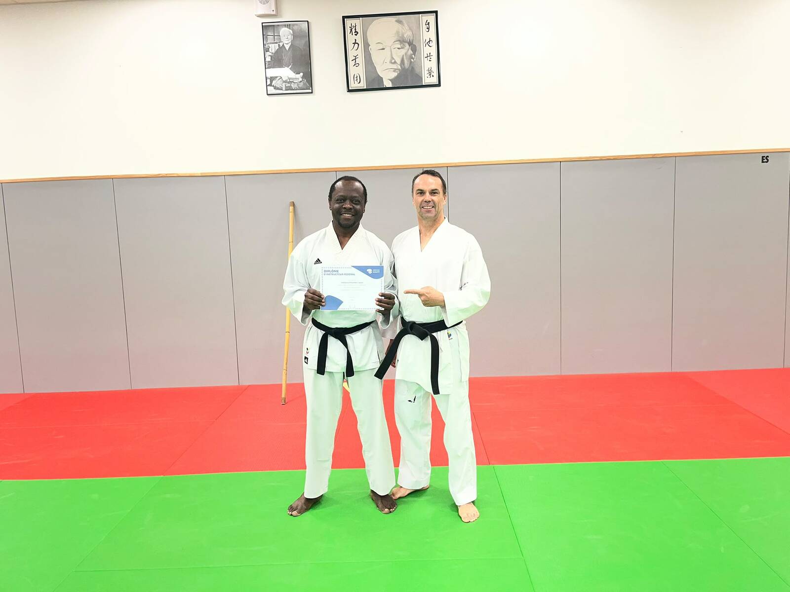 Claude nouvel instructeur Karaté au CAM Villebon