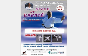 Stage Karaté avec Jean Pierre Lavorato, 9ème Dan