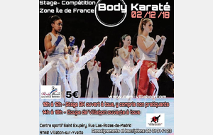 stage et Coupe de Body Karaté avec Laurence Belrhiti