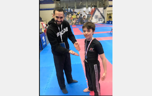 Andrea Vice champion de France Karaté semi-contact