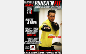 Stage de Punch N’ Fit avec Sébastien Fayard