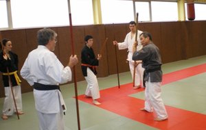 Stage de Kobudo avec Zenei Oshiro