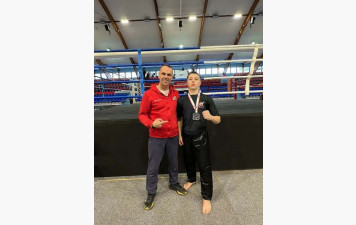 Andrea 2ème à la Coiupe de France Zone Nord light conatct