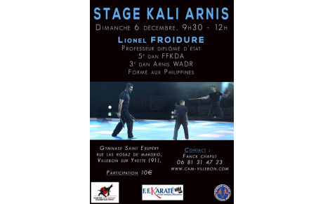 Stage Kali avec Lionel Froidure