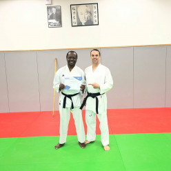 Claude nouvel instructeur Karaté au CAM Villebon
