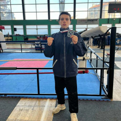 Andrea 2ème à la Coupe de France zone nord de boxe light contact
